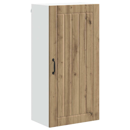 vidaXL Wall Cabinet LUCCA Artisan Oak 50 x 31 x 100 cm Engineered Wood