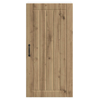 vidaXL Wall Cabinet LUCCA Artisan Oak 50 x 31 x 100 cm Engineered Wood