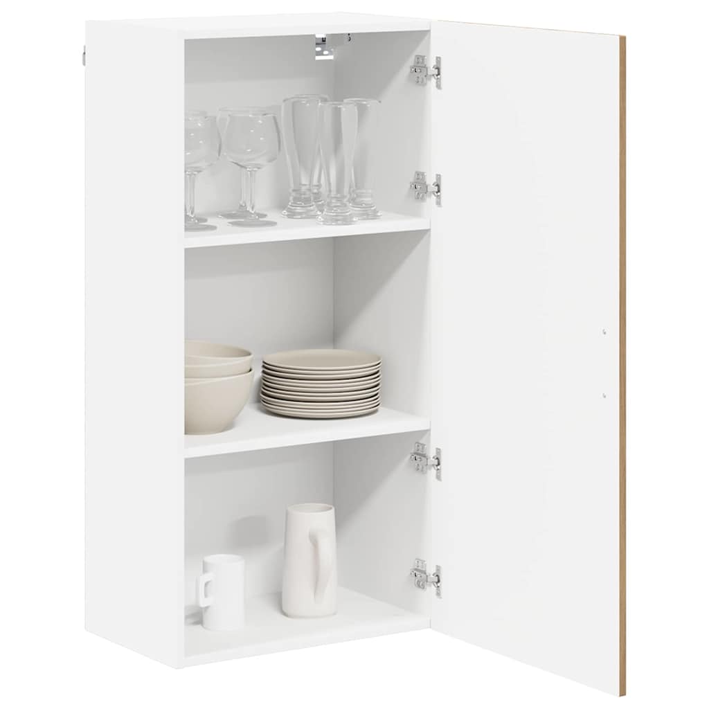 vidaXL Wall Cabinet LUCCA Artisan Oak 50 x 31 x 100 cm Engineered Wood