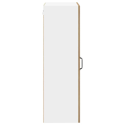 vidaXL Wall Cabinet LUCCA Artisan Oak 50 x 31 x 100 cm Engineered Wood