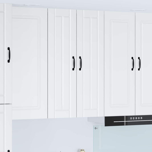 vidaXL Wall Cabinet LUCCA White 60 x 31 x 100 cm Engineered Wood