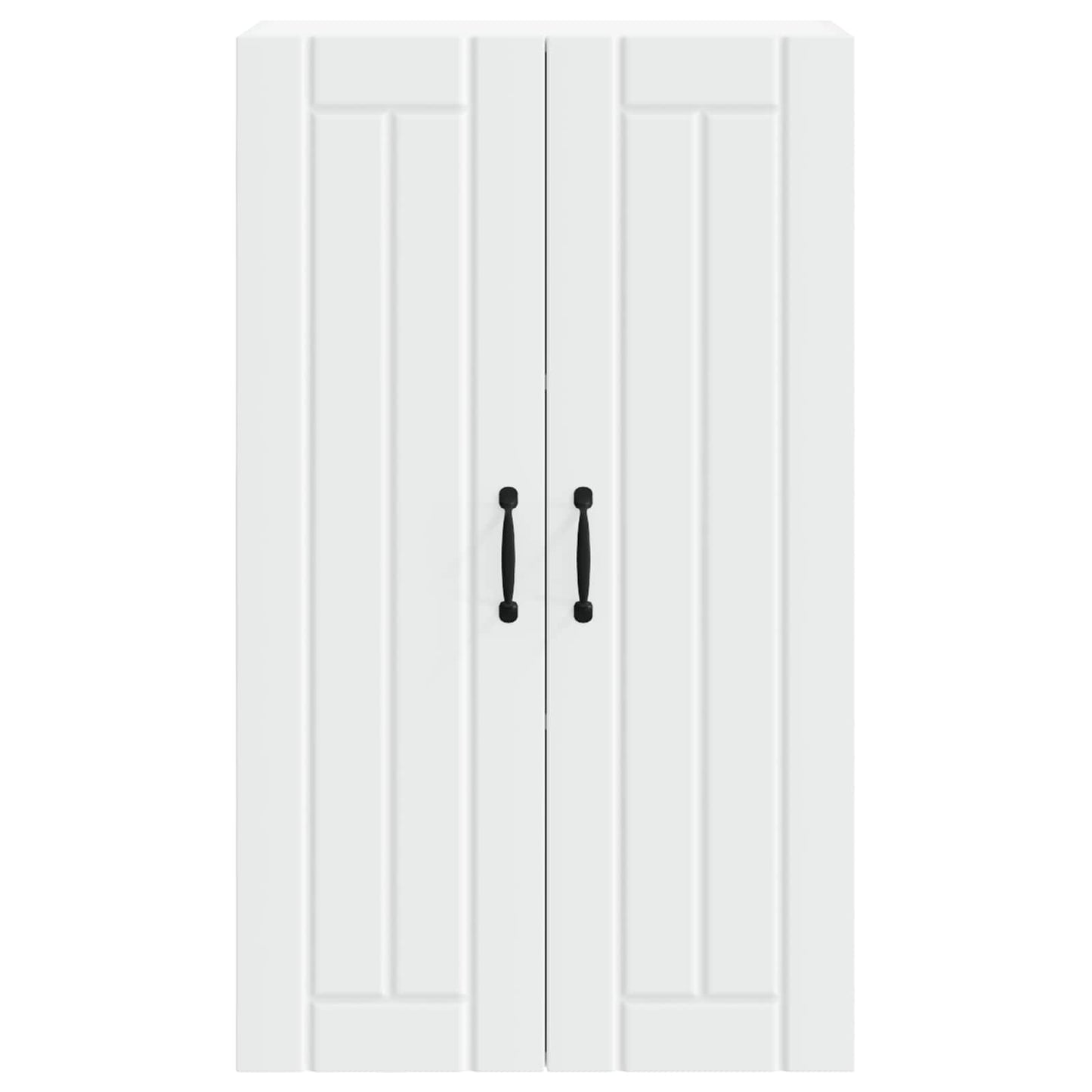 vidaXL Wall Cabinet LUCCA White 60 x 31 x 100 cm Engineered Wood