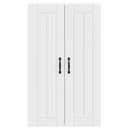 vidaXL Wall Cabinet LUCCA White 60 x 31 x 100 cm Engineered Wood