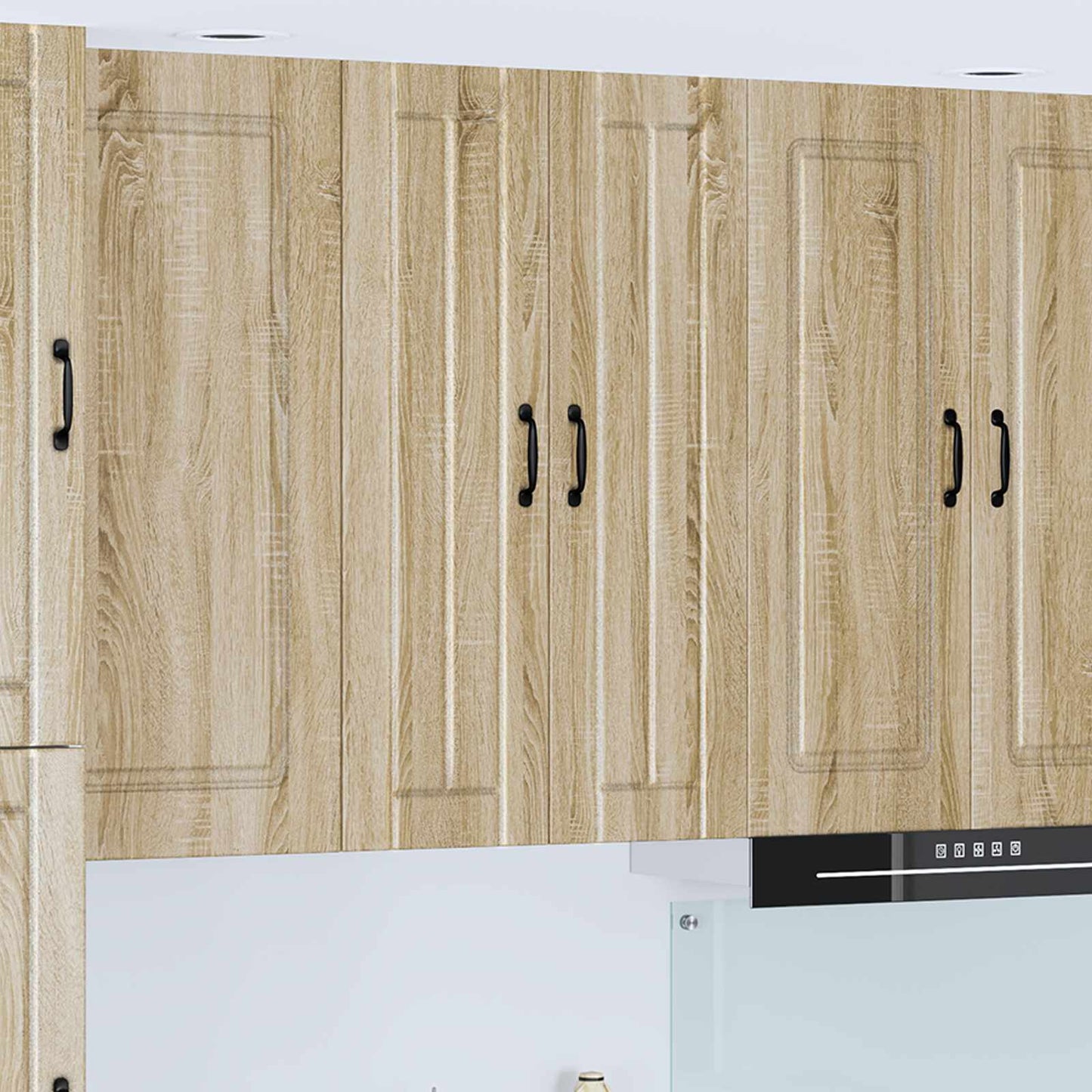 vidaXL Wall Cabinet LUCCA Sonoma Oak 60 x 31 x 100 cm Engineered Wood