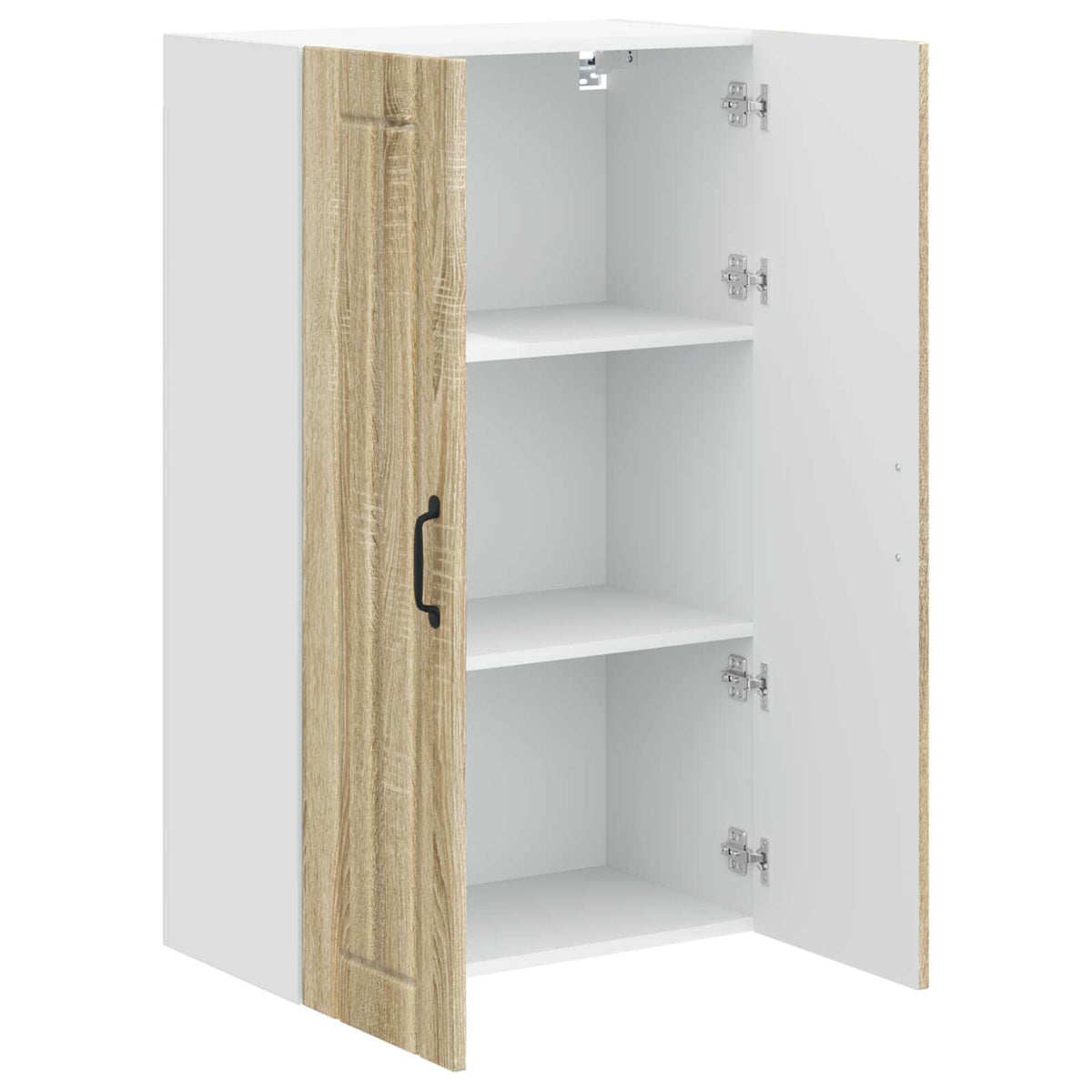 vidaXL Wall Cabinet LUCCA Sonoma Oak 60 x 31 x 100 cm Engineered Wood