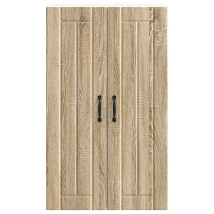 vidaXL Wall Cabinet LUCCA Sonoma Oak 60 x 31 x 100 cm Engineered Wood