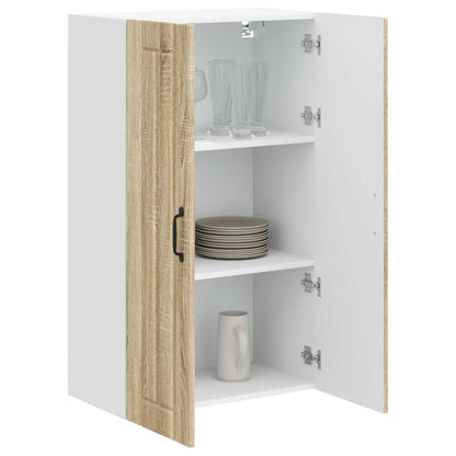 vidaXL Wall Cabinet LUCCA Sonoma Oak 60 x 31 x 100 cm Engineered Wood