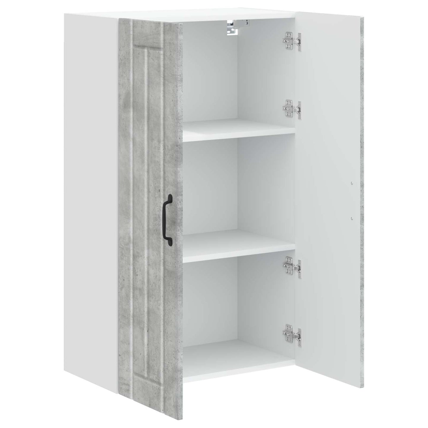 vidaXL Wall Cabinet LUCCA Concrete Grey 60 x 31 x 100 cm