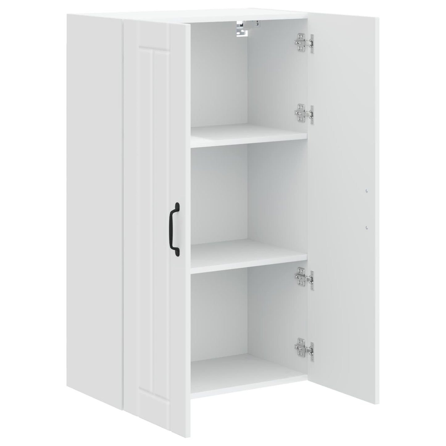 vidaXL Wall Cabinet LUCCA High Gloss White 60 x 31 x 100 cm