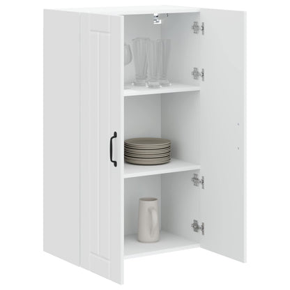 vidaXL Wall Cabinet LUCCA High Gloss White 60 x 31 x 100 cm