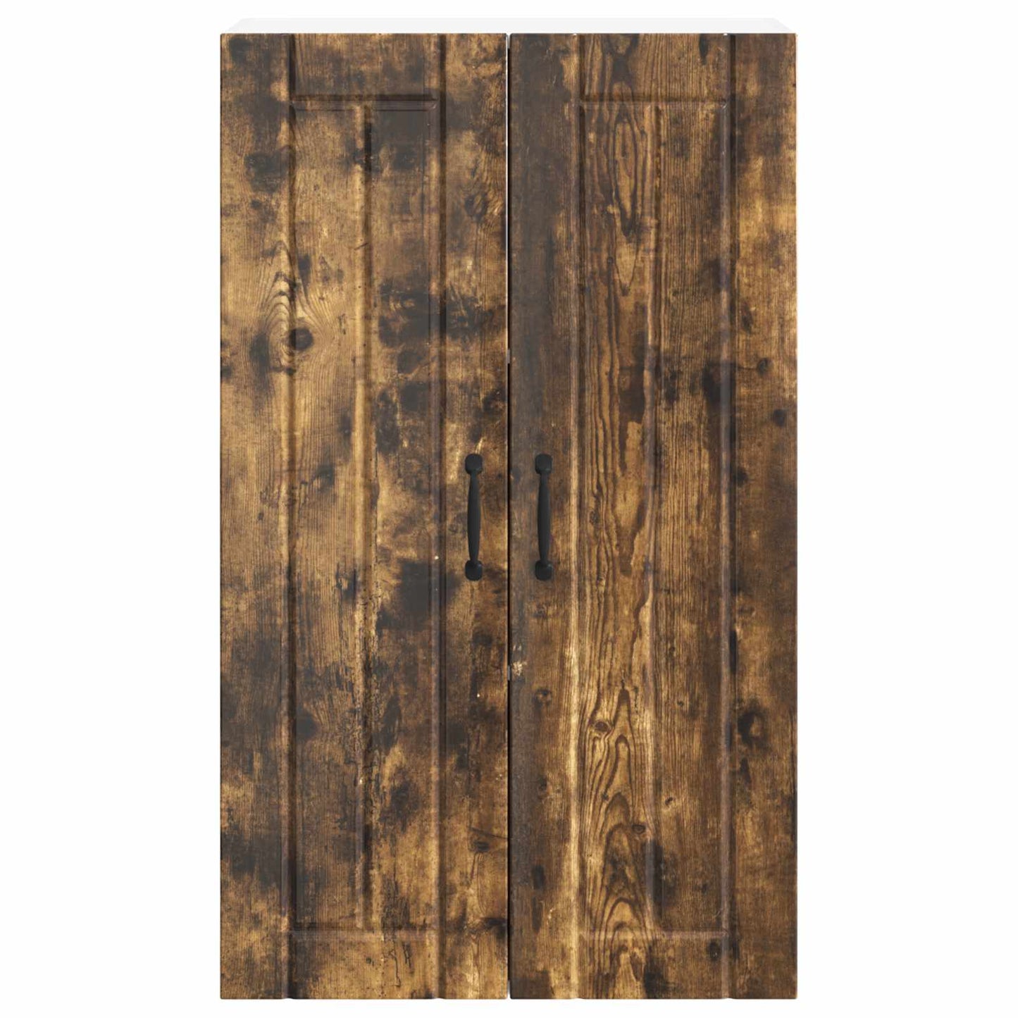 vidaXL Wall Cabinet LUCCA Smoked Oak 60 x 31 x 100 cm Engineered Wood