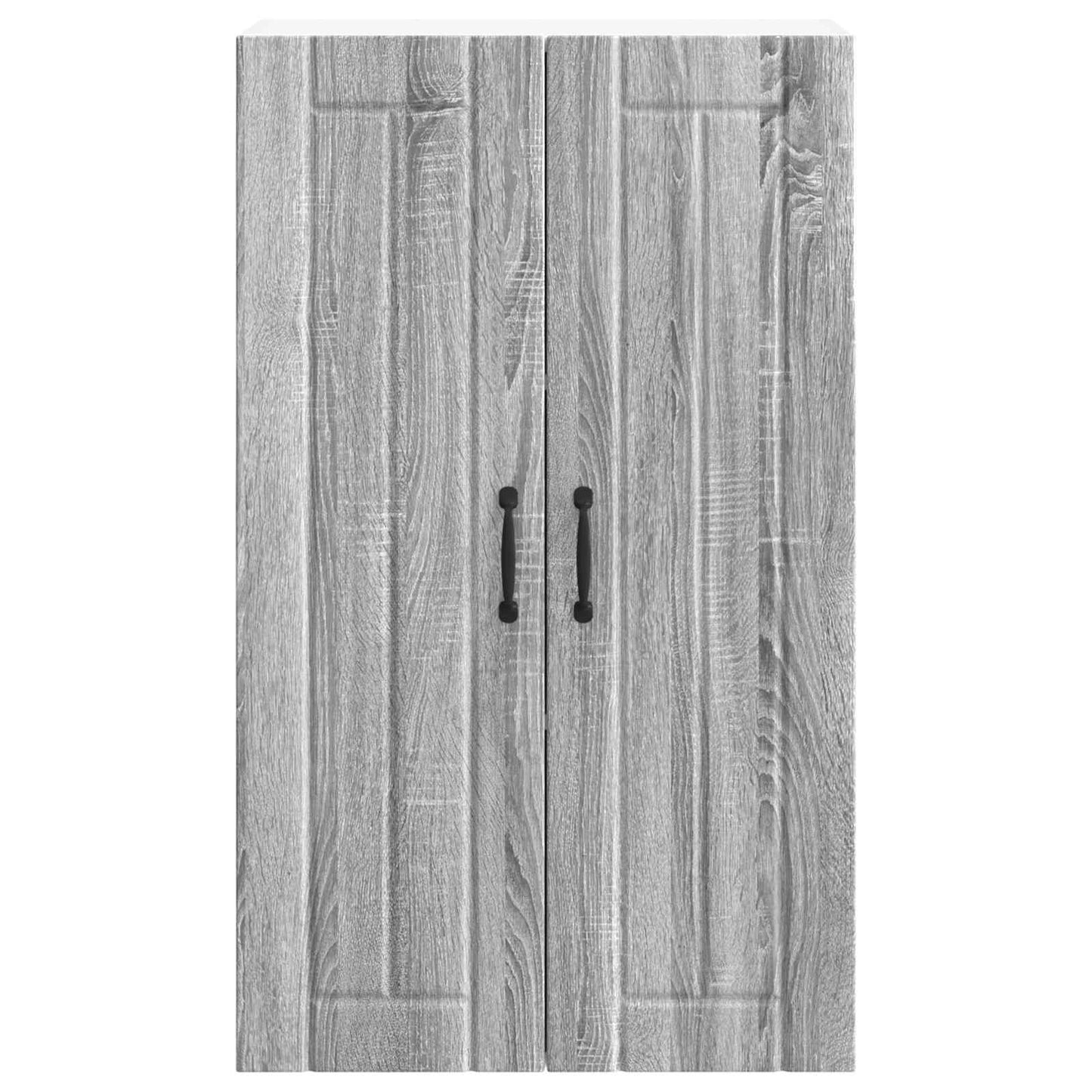 vidaXL Wall Cabinet LUCCA Grey Sonoma 60 x 31 x 100 cm Engineered Wood