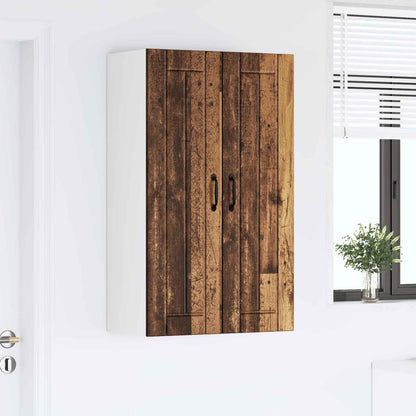 vidaXL Wall Cabinet LUCCA Old Wood 60 x 31 x 100 cm Engineered Wood