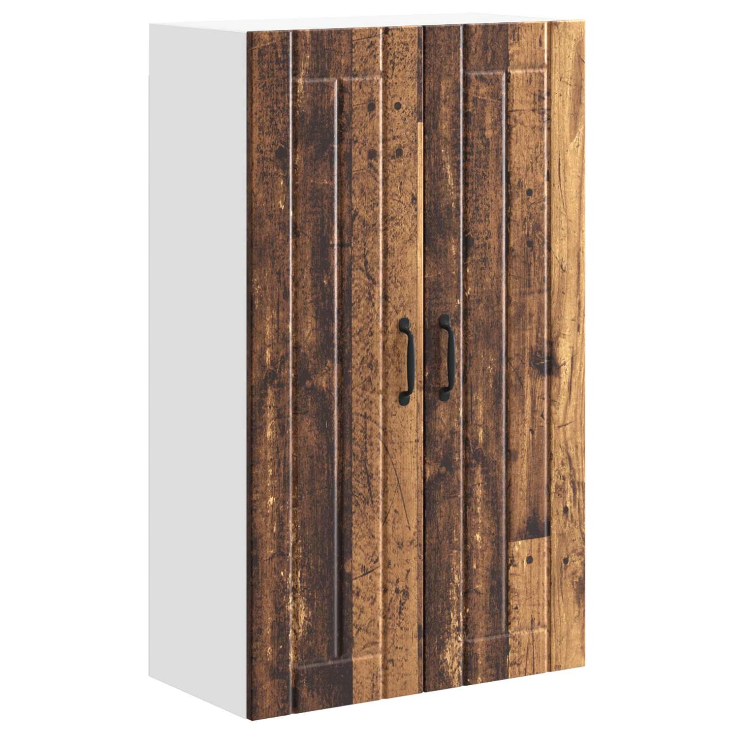 vidaXL Wall Cabinet LUCCA Old Wood 60 x 31 x 100 cm Engineered Wood