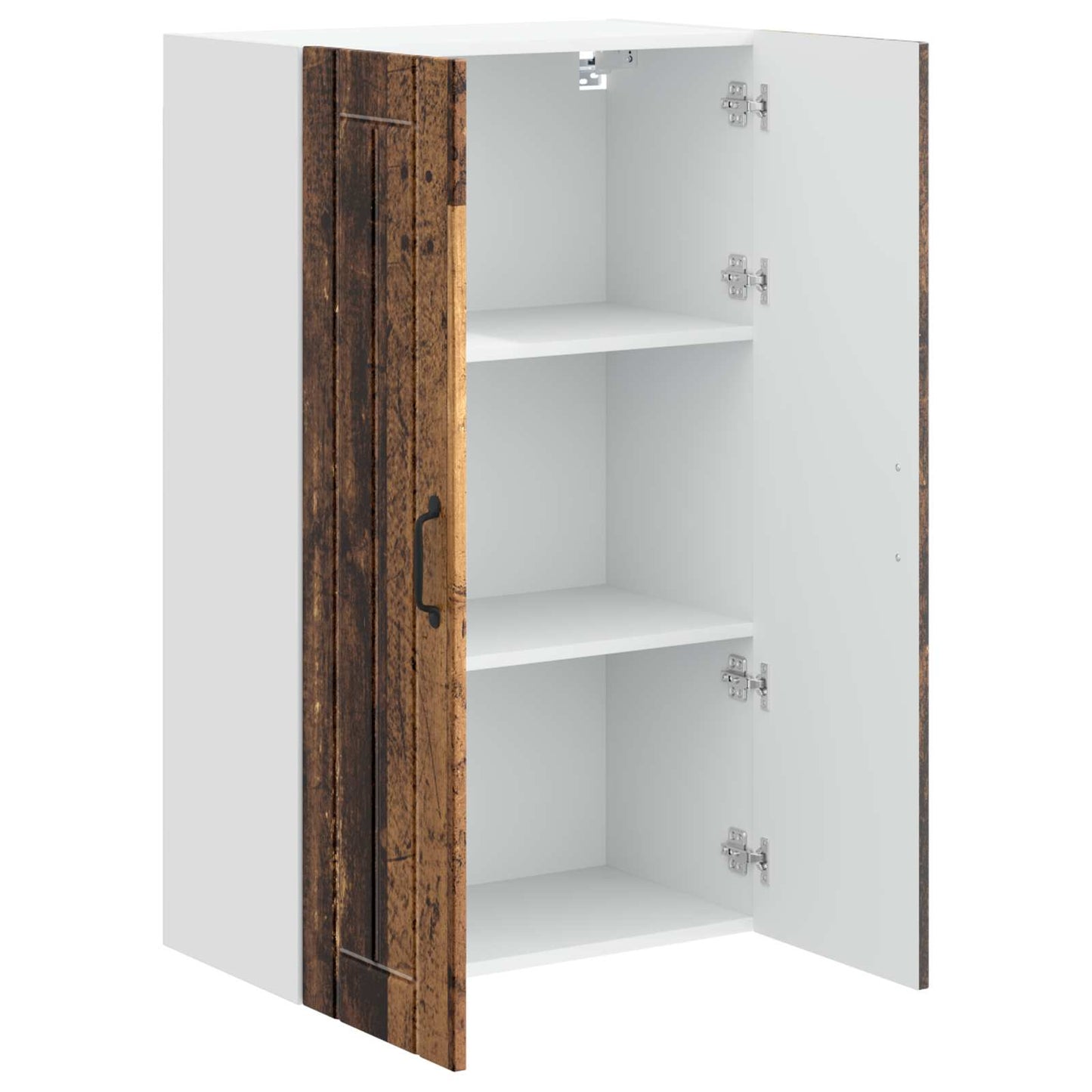 vidaXL Wall Cabinet LUCCA Old Wood 60 x 31 x 100 cm Engineered Wood