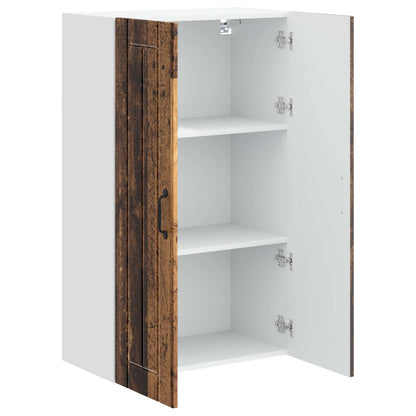 vidaXL Wall Cabinet LUCCA Old Wood 60 x 31 x 100 cm Engineered Wood