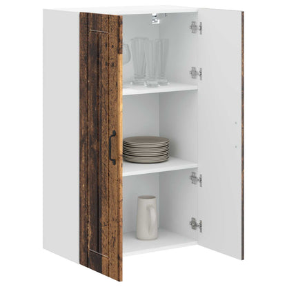 vidaXL Wall Cabinet LUCCA Old Wood 60 x 31 x 100 cm Engineered Wood