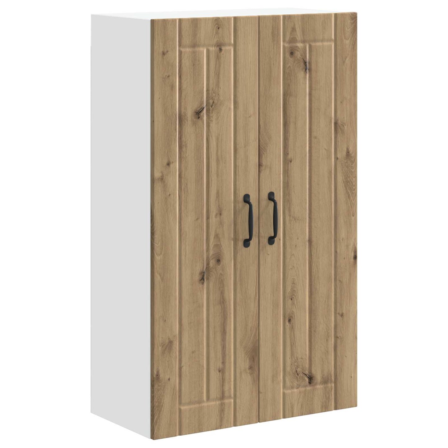 vidaXL Wall Cabinet LUCCA Artisan Oak 60 x 31 x 100 cm Engineered Wood