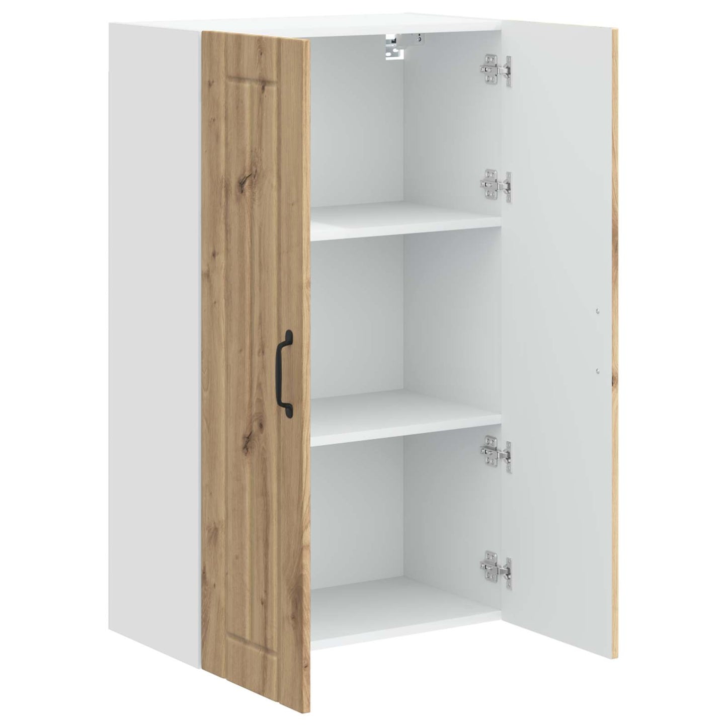 vidaXL Wall Cabinet LUCCA Artisan Oak 60 x 31 x 100 cm Engineered Wood