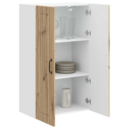 vidaXL Wall Cabinet LUCCA Artisan Oak 60 x 31 x 100 cm Engineered Wood