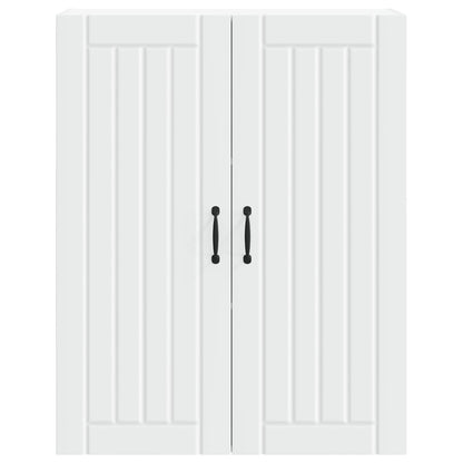 vidaXL Wall Cabinet LUCCA White 80 x 31 x 100 cm Engineered Wood