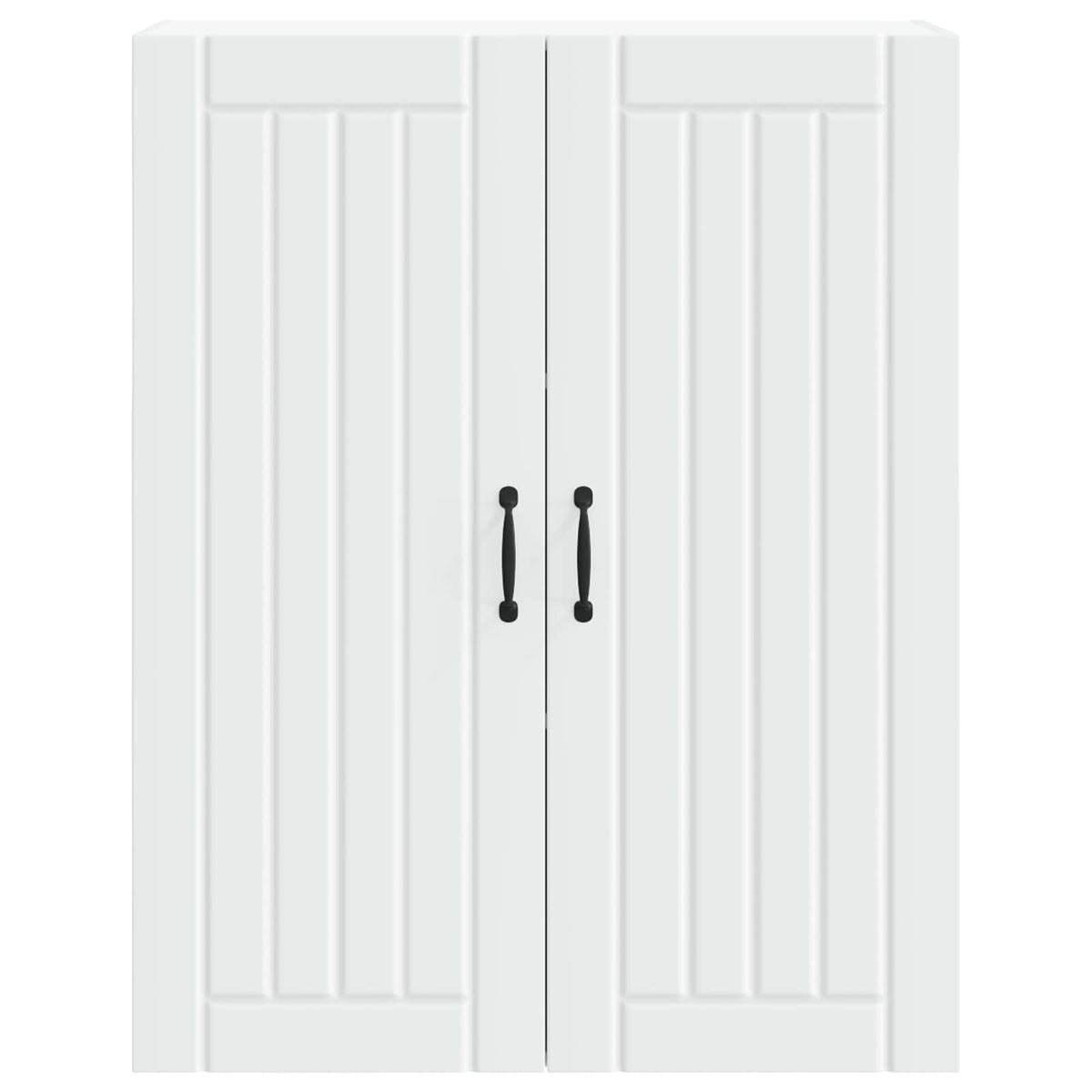vidaXL Wall Cabinet LUCCA White 80 x 31 x 100 cm Engineered Wood