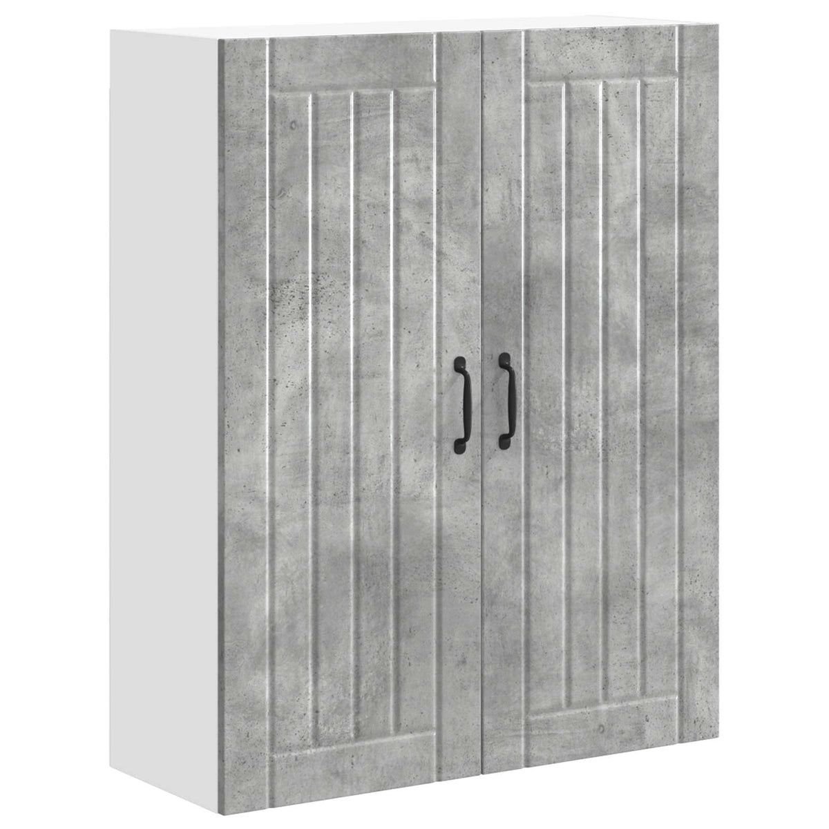 vidaXL Wall Cabinet LUCCA Concrete Grey 80 x 31 x 100 cm