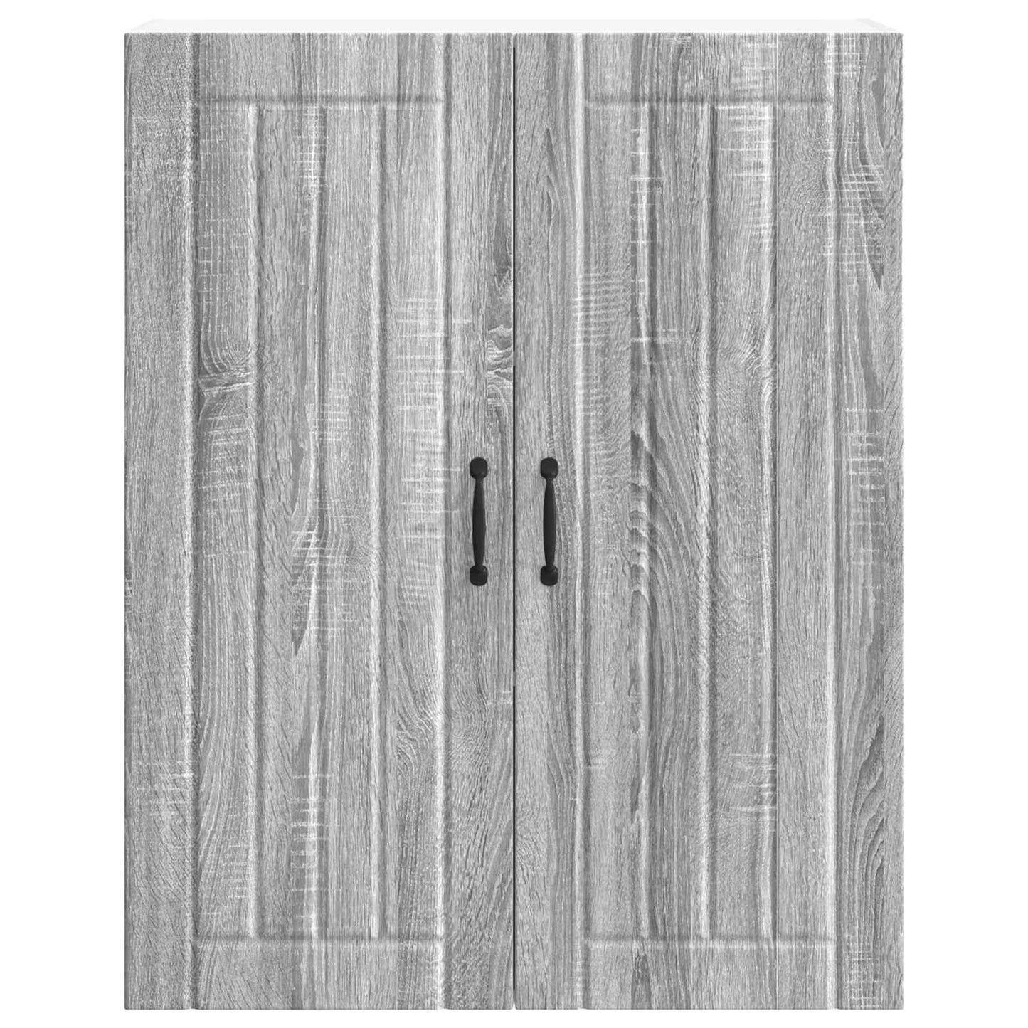 vidaXL Wall Cabinet LUCCA Grey Sonoma 80 x 31 x 100 cm Engineered Wood