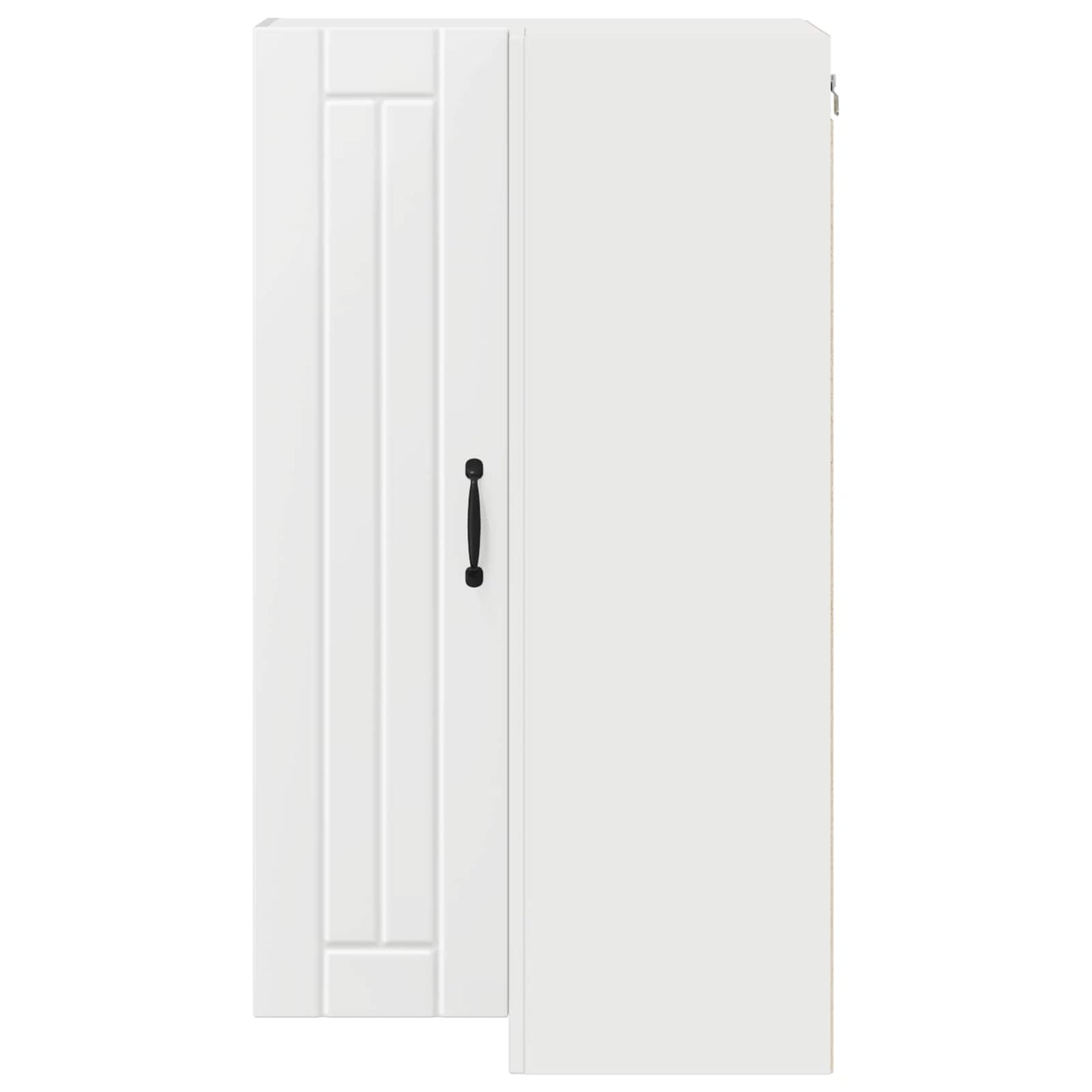vidaXL Wall Corner Cabinet LUCCA White 57 x 57 x 100 cm