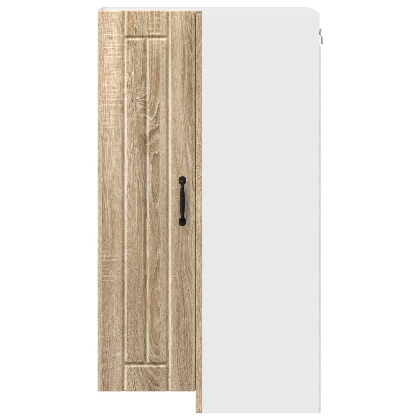 vidaXL Wall Corner Cabinet LUCCA Sonoma Oak 57 x 57 x 100 cm