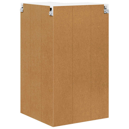 vidaXL Wall Corner Cabinet LUCCA Concrete Grey 57 x 57 x 100 cm