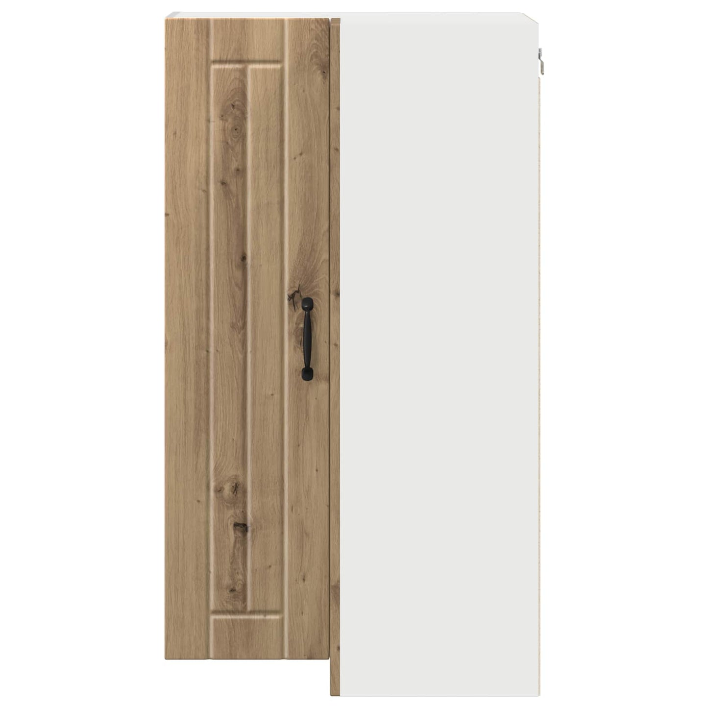vidaXL Wall Corner Cabinet LUCCA Artisan Oak 57 x 57 x 100 cm