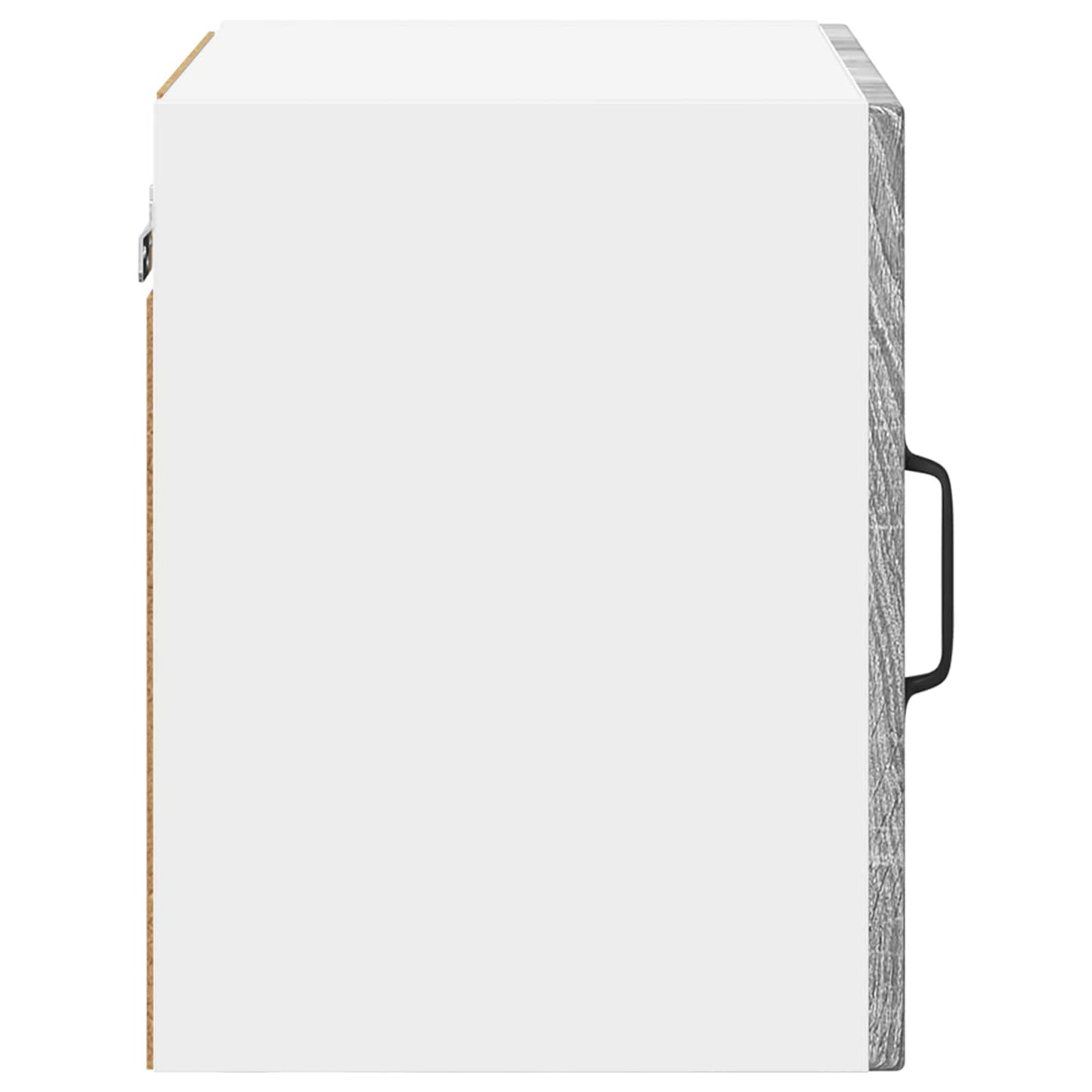 vidaXL Wall Glass Cabinet PORTO 2 pcs Grey Sonoma 40 x 31 x 40 cm