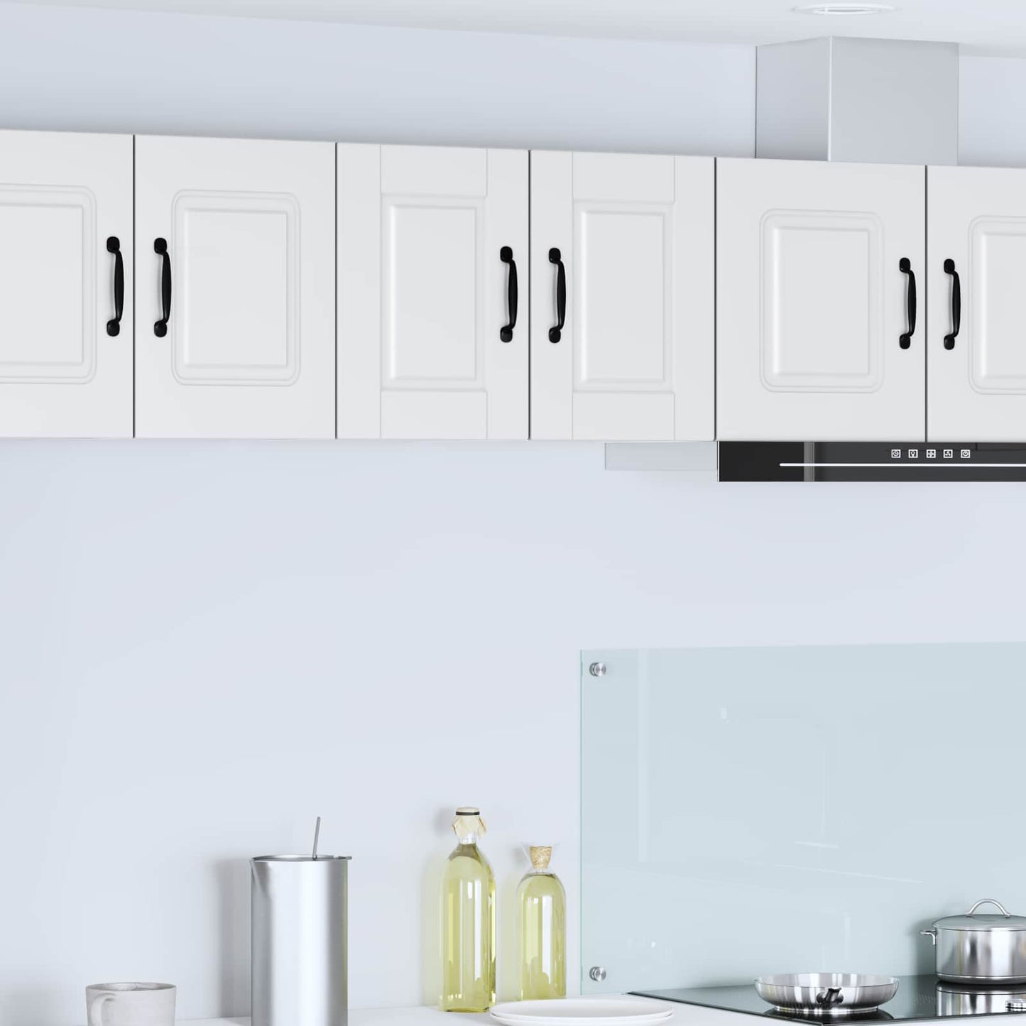 vidaXL Wall Cabinet PORTO 2 pcs White 30 x 31 x 40 cm Engineered Wood