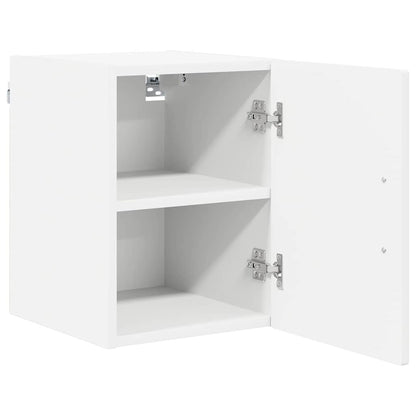 vidaXL Wall Cabinet PORTO 2 pcs White 30 x 31 x 40 cm Engineered Wood