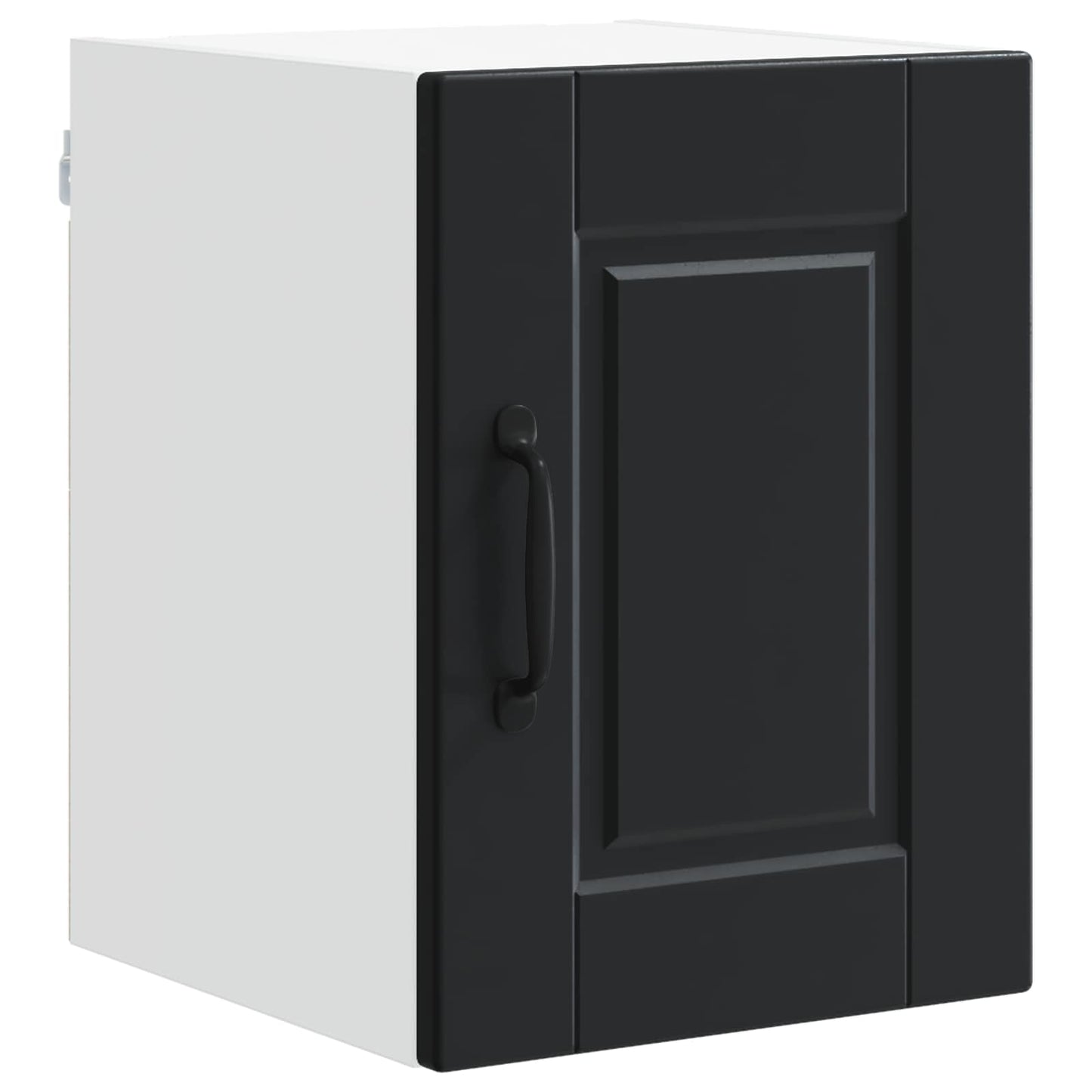 vidaXL Wall Cabinet PORTO 2 pcs Black 30 x 31 x 40 cm Engineered Wood