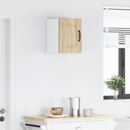 vidaXL Wall Cabinet PORTO Sonoma Oak 30 x 31 x 40 cm Engineered Wood