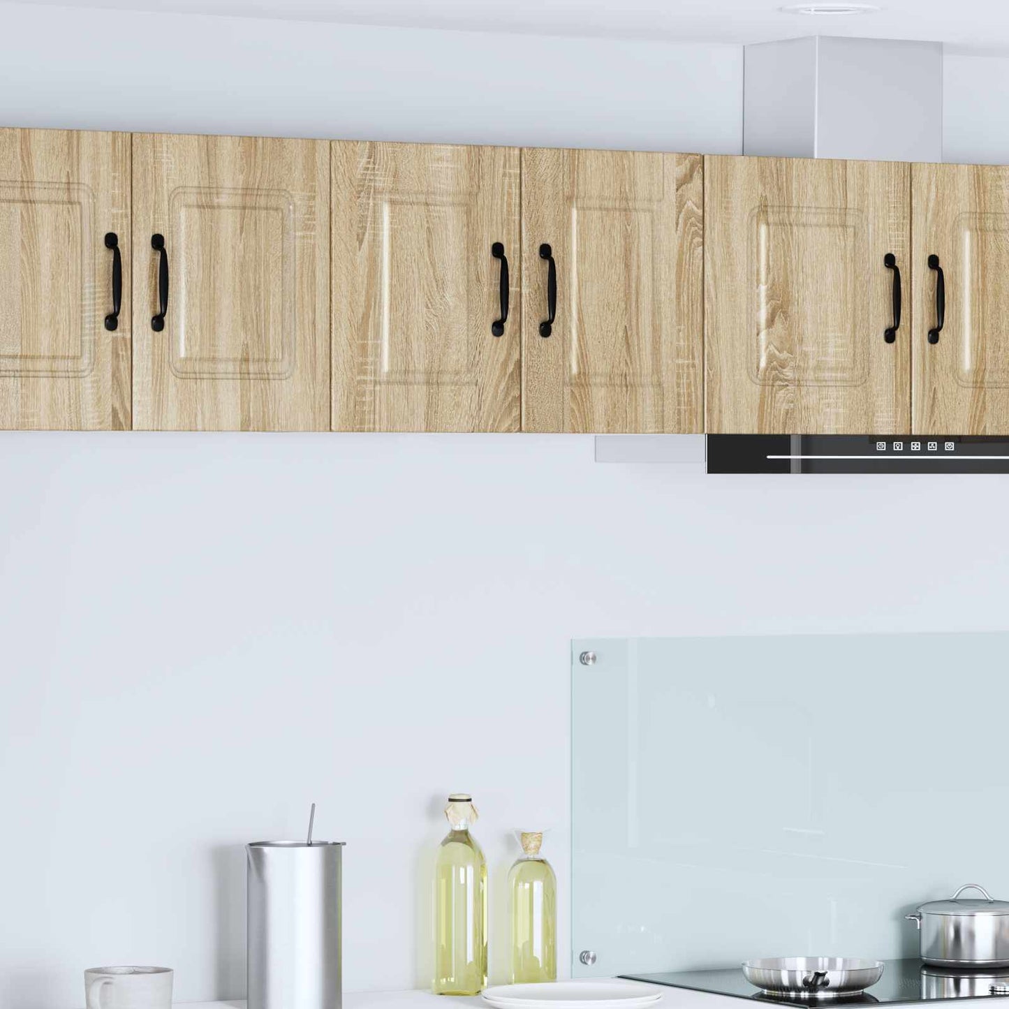 vidaXL Wall Cabinet PORTO 2 pcs Sonoma Oak 30 x 31 x 40 cm