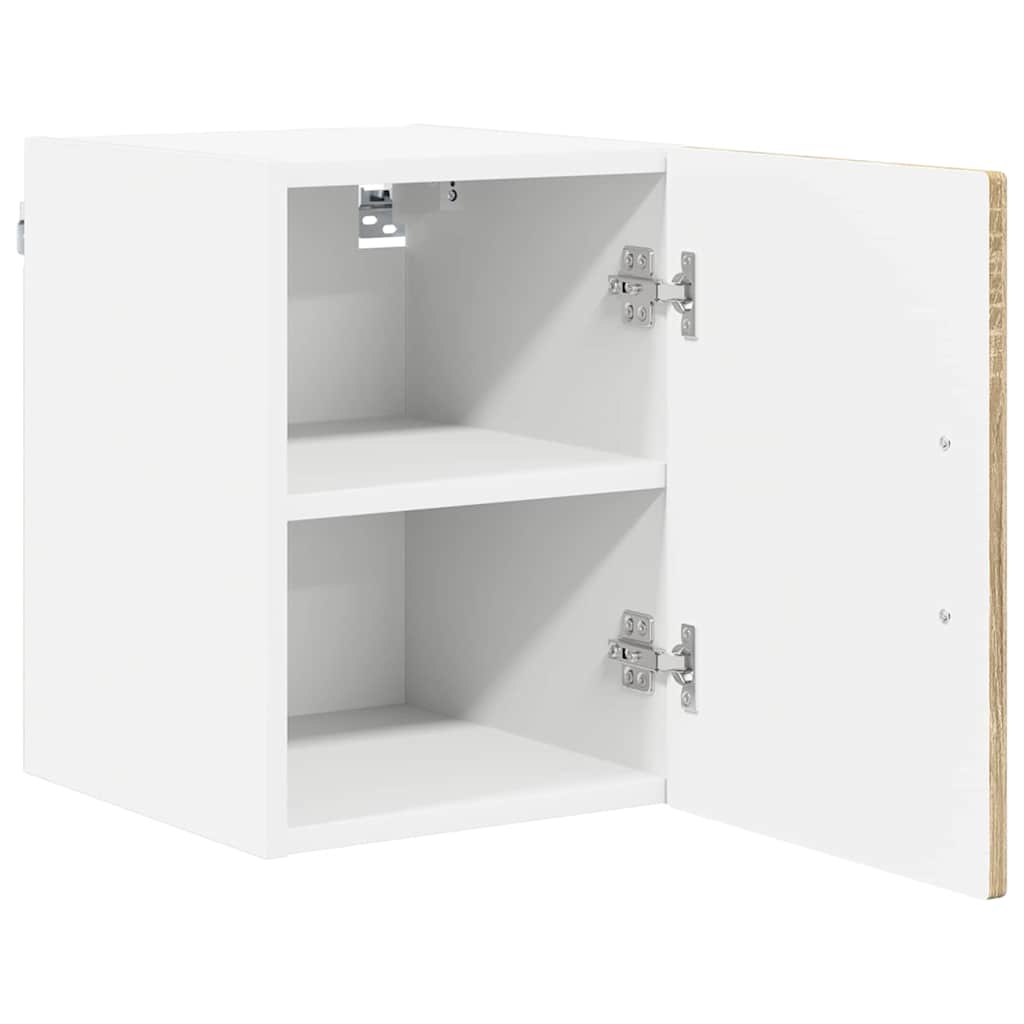 vidaXL Wall Cabinet PORTO 2 pcs Sonoma Oak 30 x 31 x 40 cm