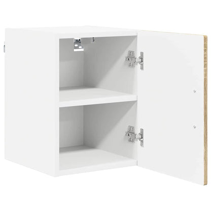 vidaXL Wall Cabinet PORTO 2 pcs Sonoma Oak 30 x 31 x 40 cm