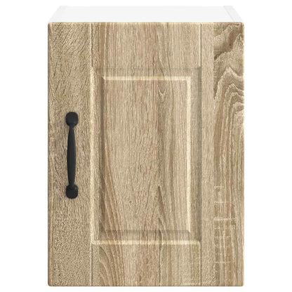 vidaXL Wall Cabinet PORTO 2 pcs Sonoma Oak 30 x 31 x 40 cm