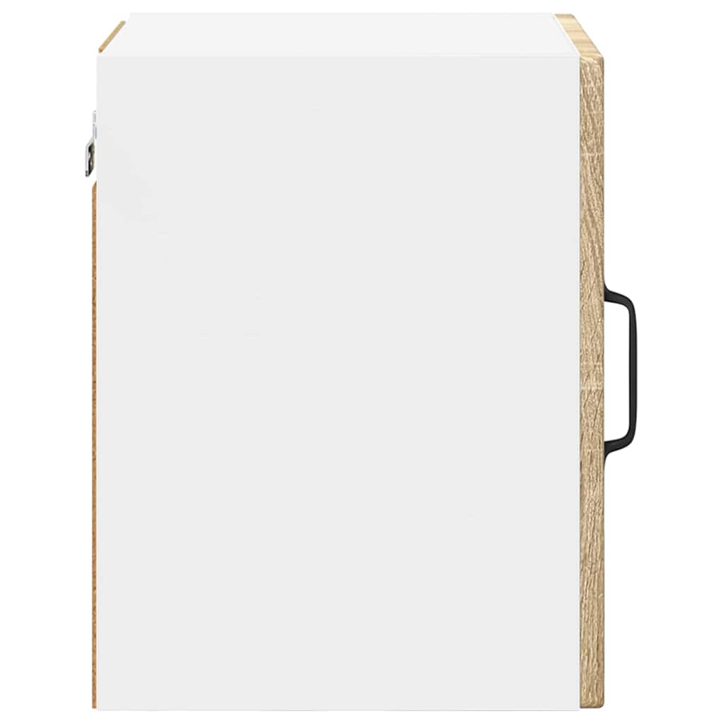 vidaXL Wall Cabinet PORTO 2 pcs Sonoma Oak 30 x 31 x 40 cm