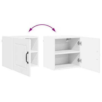 vidaXL Wall Cabinet PORTO White 40 x 31 x 40 cm Engineered Wood