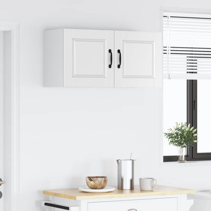 vidaXL Wall Cabinet PORTO 2 pcs White 40 x 31 x 40 cm Engineered Wood
