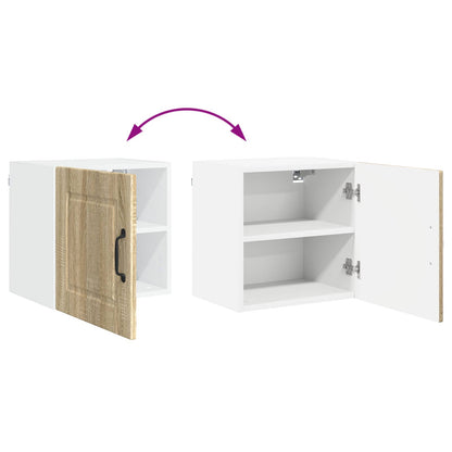 vidaXL Wall Cabinet PORTO Sonoma Oak 40 x 31 x 40 cm Engineered Wood