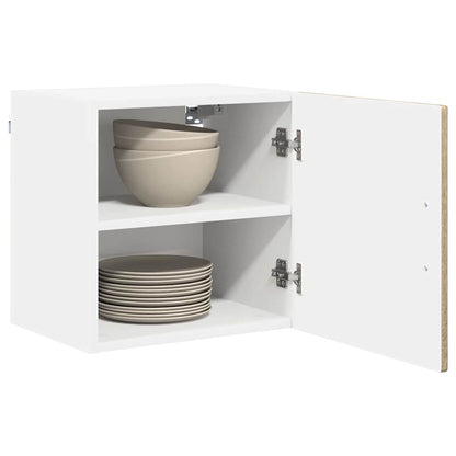 vidaXL Wall Cabinet PORTO 2 pcs Sonoma Oak 40 x 31 x 40 cm