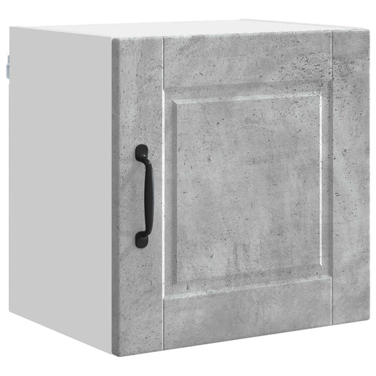 vidaXL Wall Cabinet PORTO Concrete Grey 40 x 31 x 40 cm