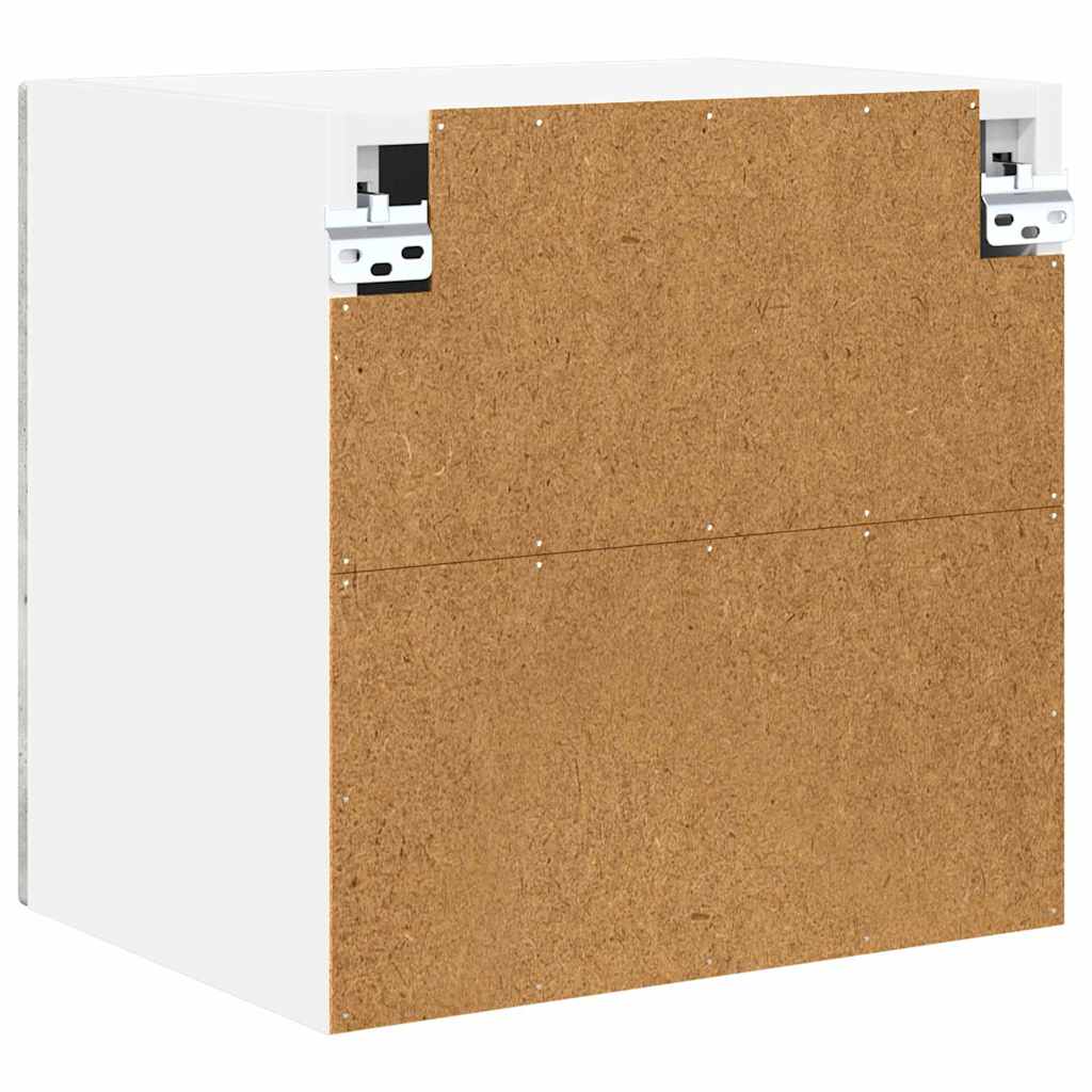 vidaXL Wall Cabinet PORTO Concrete Grey 40 x 31 x 40 cm
