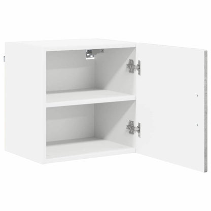 vidaXL Wall Cabinet PORTO 2 pcs Concrete Grey 40 x 31 x 40 cm