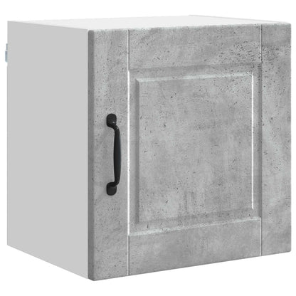 vidaXL Wall Cabinet PORTO 2 pcs Concrete Grey 40 x 31 x 40 cm
